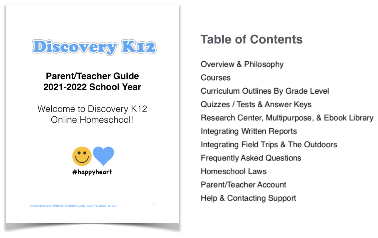 Discovery K12 Parent Teacher Guide Discovery K12