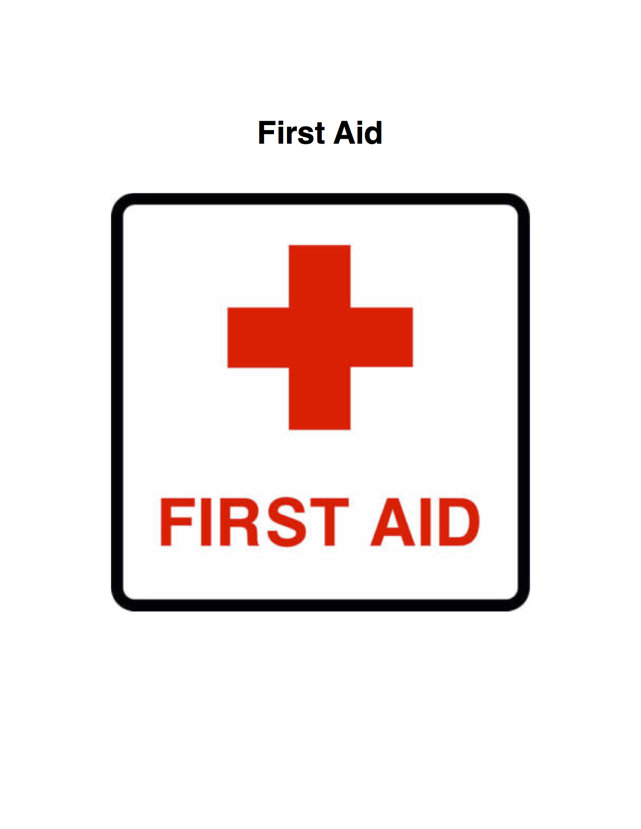 First Aid eTextbook
