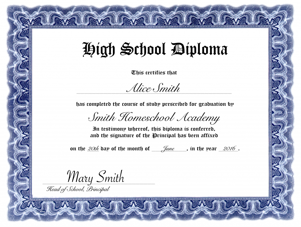 highschool-diploma-sample.png | Discovery K12